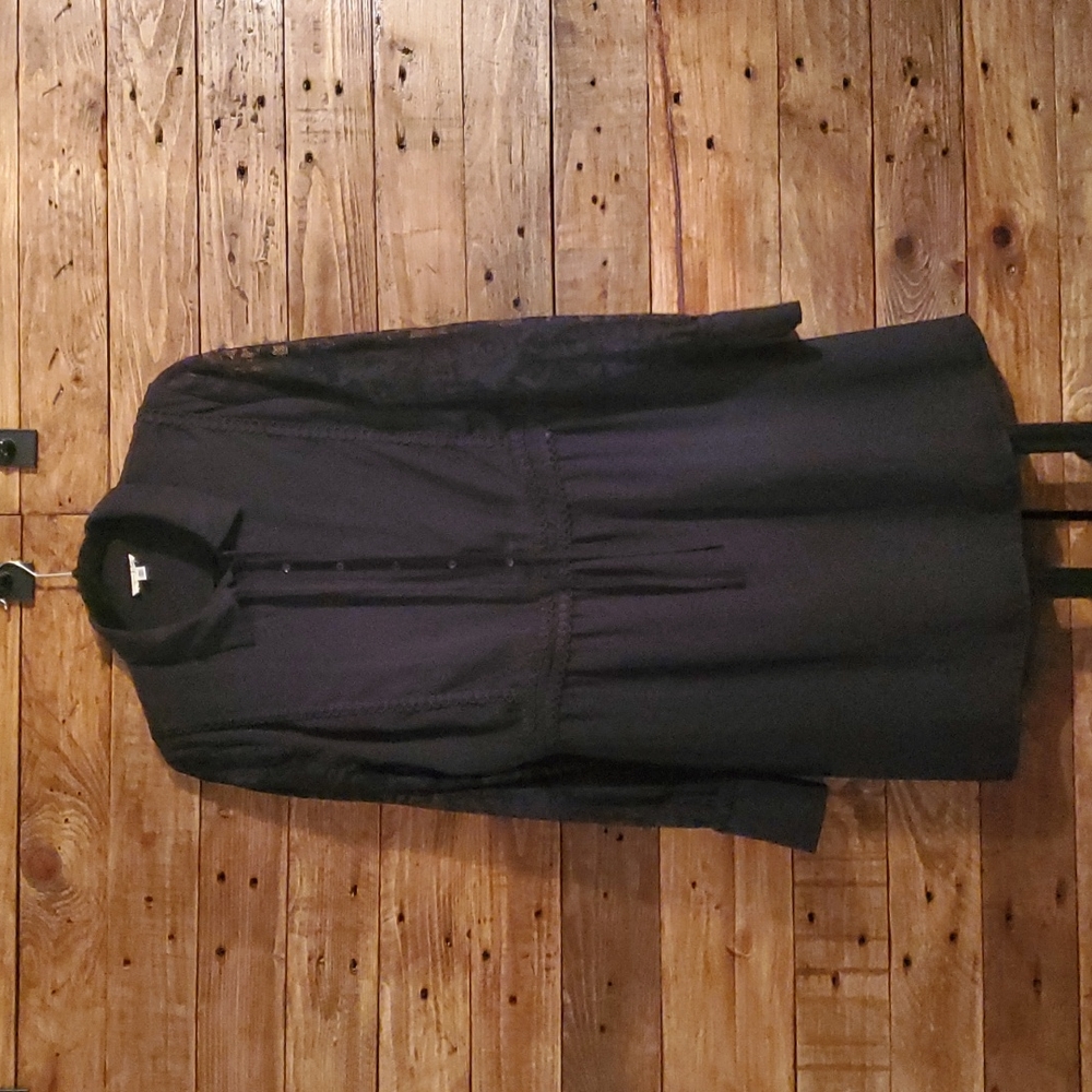 Maison Jules Black long sleeve dress